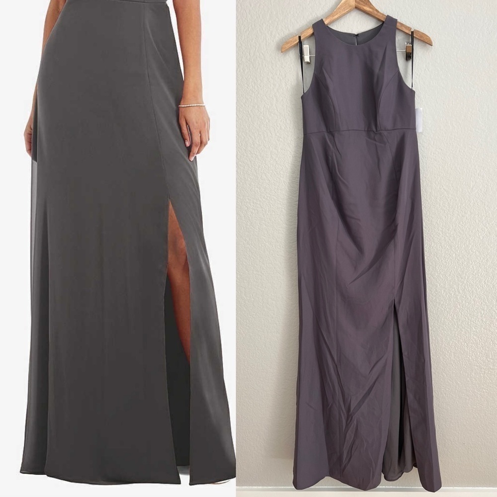 Nordstroms Dessy Collection Maternity Maxi Dress Bridesmaid Gown 6 NWT